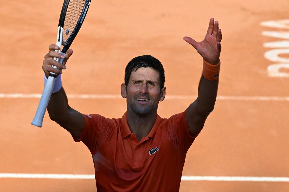 NOT TOO BAD: Novak se na pravi način zahvalio na podršci publici u Rimu!