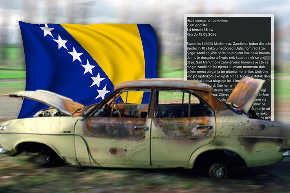 OGLAS BOSANCA SVE JE NASMEJAO DO SUZA: Budala koja ga kupi, nek ga vozi što dalje od mene (FOTO)