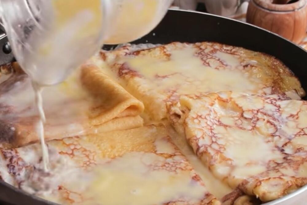 NAKON PEČENJA PALAČINKI POTOPITE IH U OVO, NIKADA DO SADA TO NISTE PROBALI: Trik je "UKRADEN" od POZNATOG KUVARA