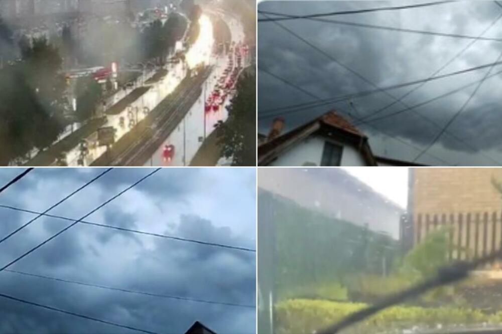 DOLAZI NEVREME, RHMZ IZDAO UPOZORENJE: Crni oblaci nadvili se nad Srbijom!