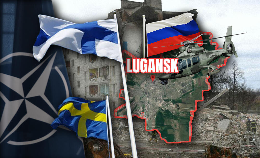 Rusija, Ukrajina, Lugansk, Finska, Švedska