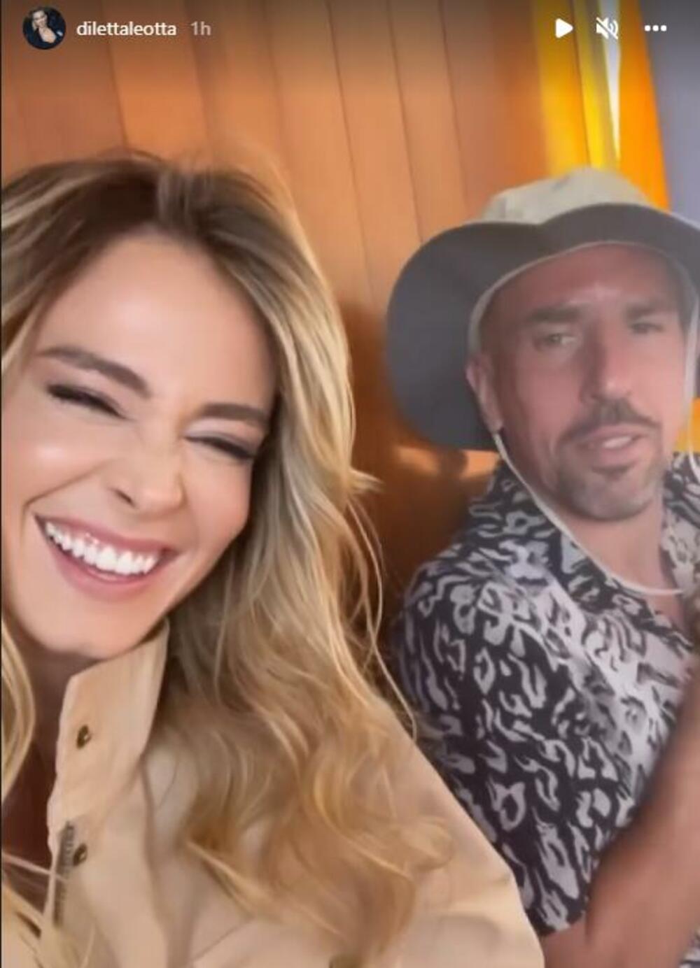 Dileta Leota, Frank Riberi