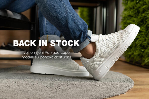 OMILJENI MODELI MUŠKE I ŽENSKE OBUĆE PONOVO SU DOSTUPNI: Porrada Lupo osvaja svet svojom udobnošću i kvalitetom!