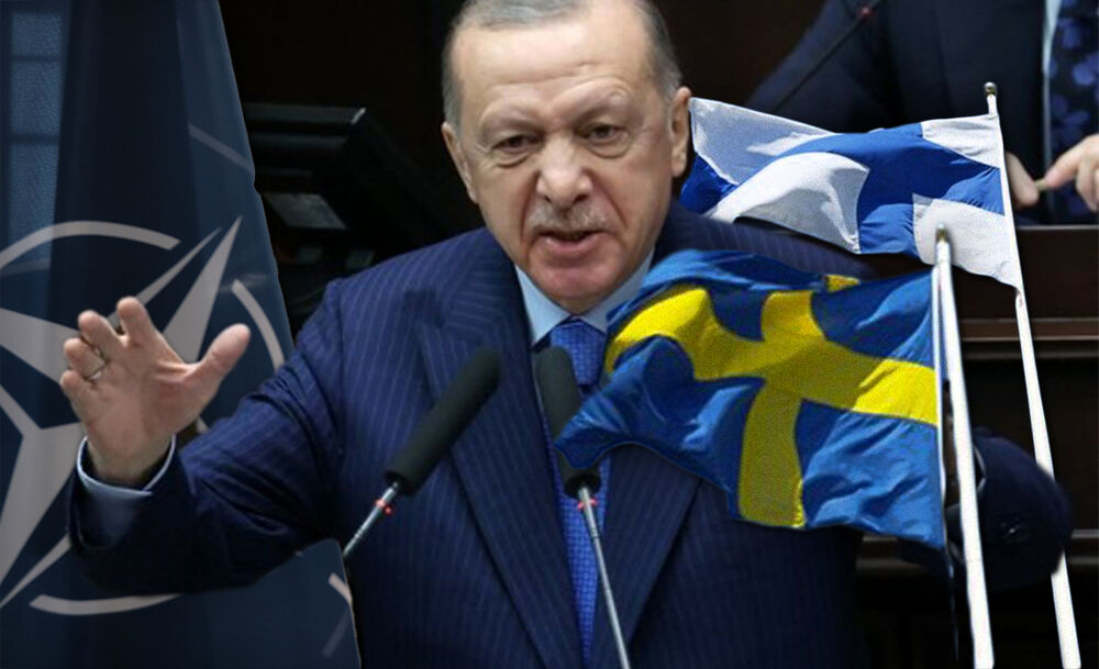 Redžep Tajip Erdogan, Finska, Švedska, Turska