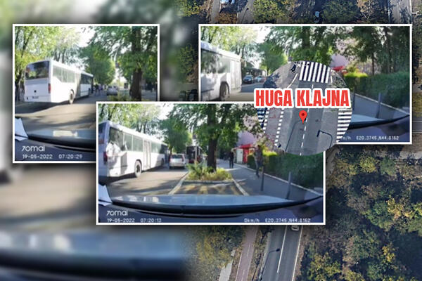 AUTOBUS POKOSIO PEŠAKA NA BEŽANIJSKOJ KOSI, ČOVEK NESTAO ISPOD VOZILA! Pojavio se UZNEMIRUJUĆI SNIMAK! (VIDEO)