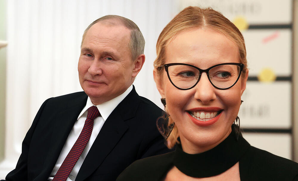 Ksenija Sobčak, Vladimir Putin