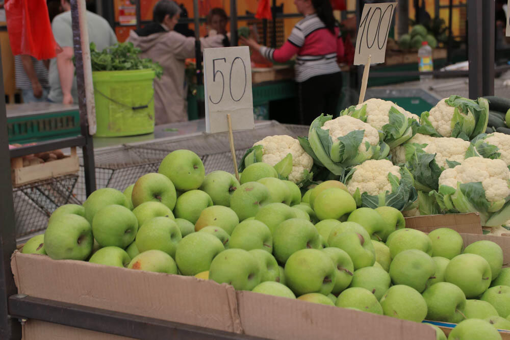 pijaca, Voće, trešnje