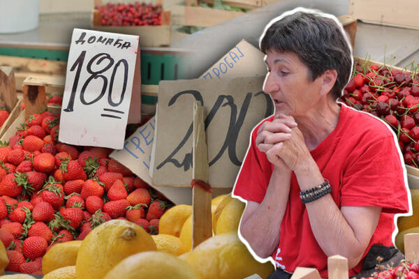 TREŠNJE SU NOVE JAGODE, A STIGLE I PRVE LUBENICE: Ko kaže da nije SKUPO hraniti se ZDRAVO, neka ode na PIJACU! FOTO