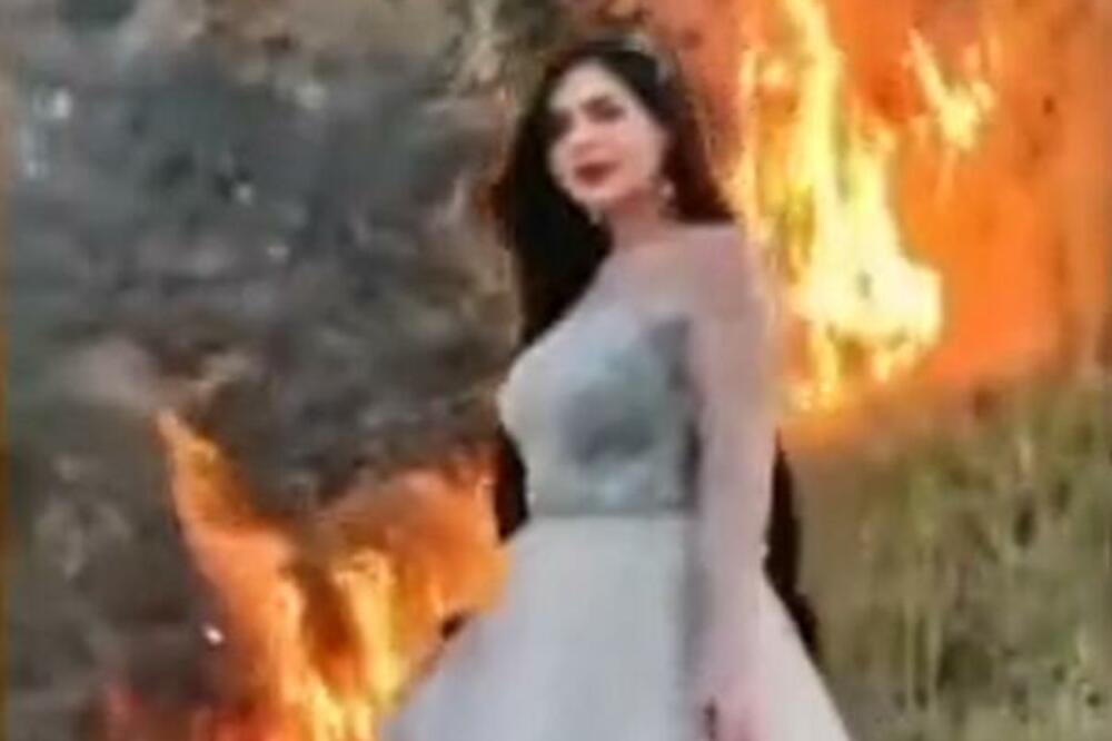 LUDAČA PAR EKSELANS: Izazvala POŽAR kako bi snimila SELFI, ovako se ZAVRŠILO (VIDEO)