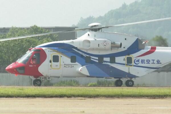 Kineski veliki civilni helikopter obavio prvi let (VIDEO)