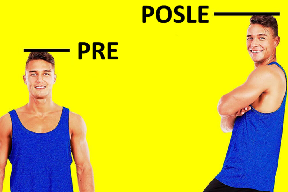 KAKO DA BUDETE VIŠI BEZ ŠTIKLI: Ovako možete da “porastete” i do čak 3 centimetra!