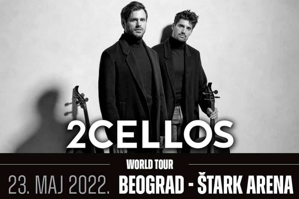 KONCERT IRON MAIDEN RASPRODAT ZA KONCERT 2 CELLOS OSTAO MALI BROJ ULAZNICA!