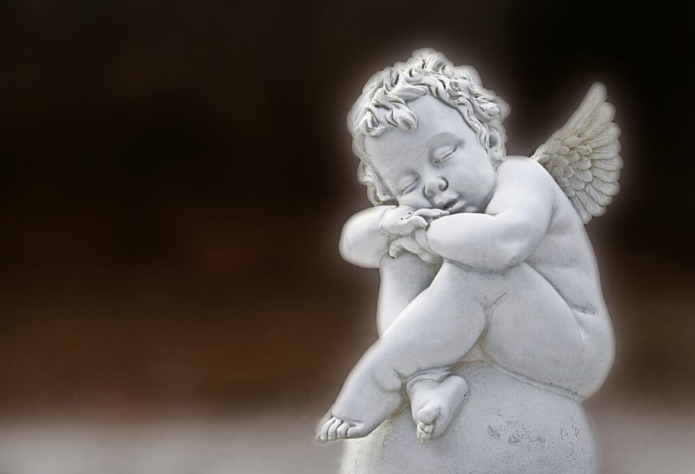 Anđeo, Skulptura