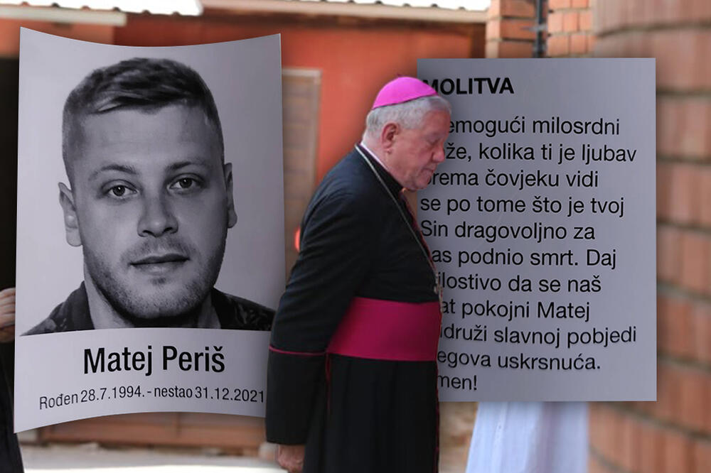 SVEMOGUĆI MILOSRDNI BOŽE! Reči na čitulji slamaju srca, OVO SU SVI DOBILI ZA OPROŠTAJ OD MATEJA! (FOTO)