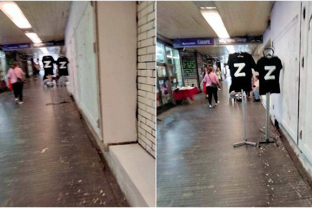 USRED BEOGRADA SEVA SLOVO "Z": Evo šta smo USLIKALI U CENTRU GRADA! (FOTO)