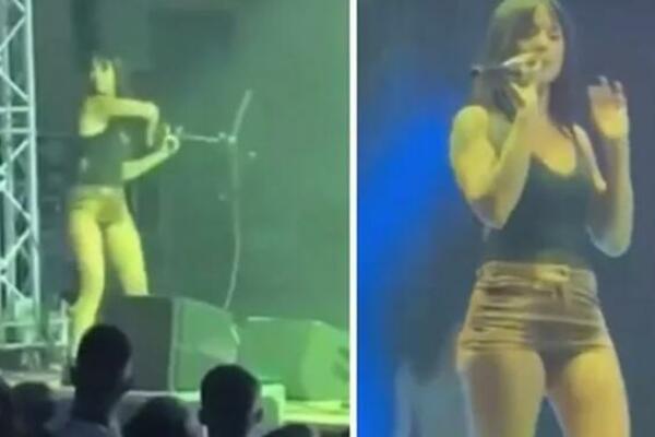 SKANDAL KAKAV SE NE PAMTI,POZNATU PEVAČICU USRED KONCERTA ZASULI PREDMETIMA, TOTALNI HAOS! (VIDEO)