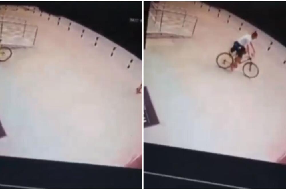 LAGANO ODVOZI BICIKL USRED BELA DANA: Beogradski lopovi ne staju, čovek MOLI ZA BILO KAKVU INFORMACIJU (VIDEO)