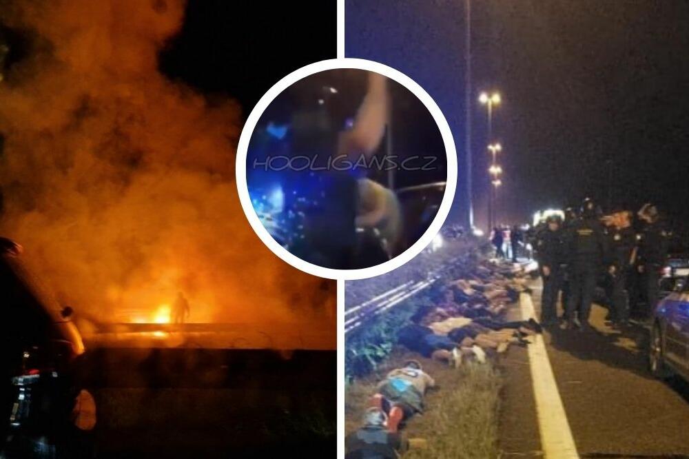 UŽASNE SLIKE IZ HRVATSKE: Ima ranjenih! Huligani nasrnuli na policiju: Stotine učestvovalo, desetine povređeno!