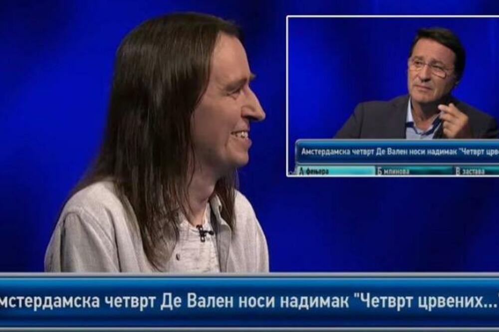 TAKMIČAR "POTERE" POČEO DA ZAMUCKUJE KAD JE TREBALO DA ODGOVORI NA NEPRIJATNO PITANJE: Nije mu bilo lako! (VIDEO)