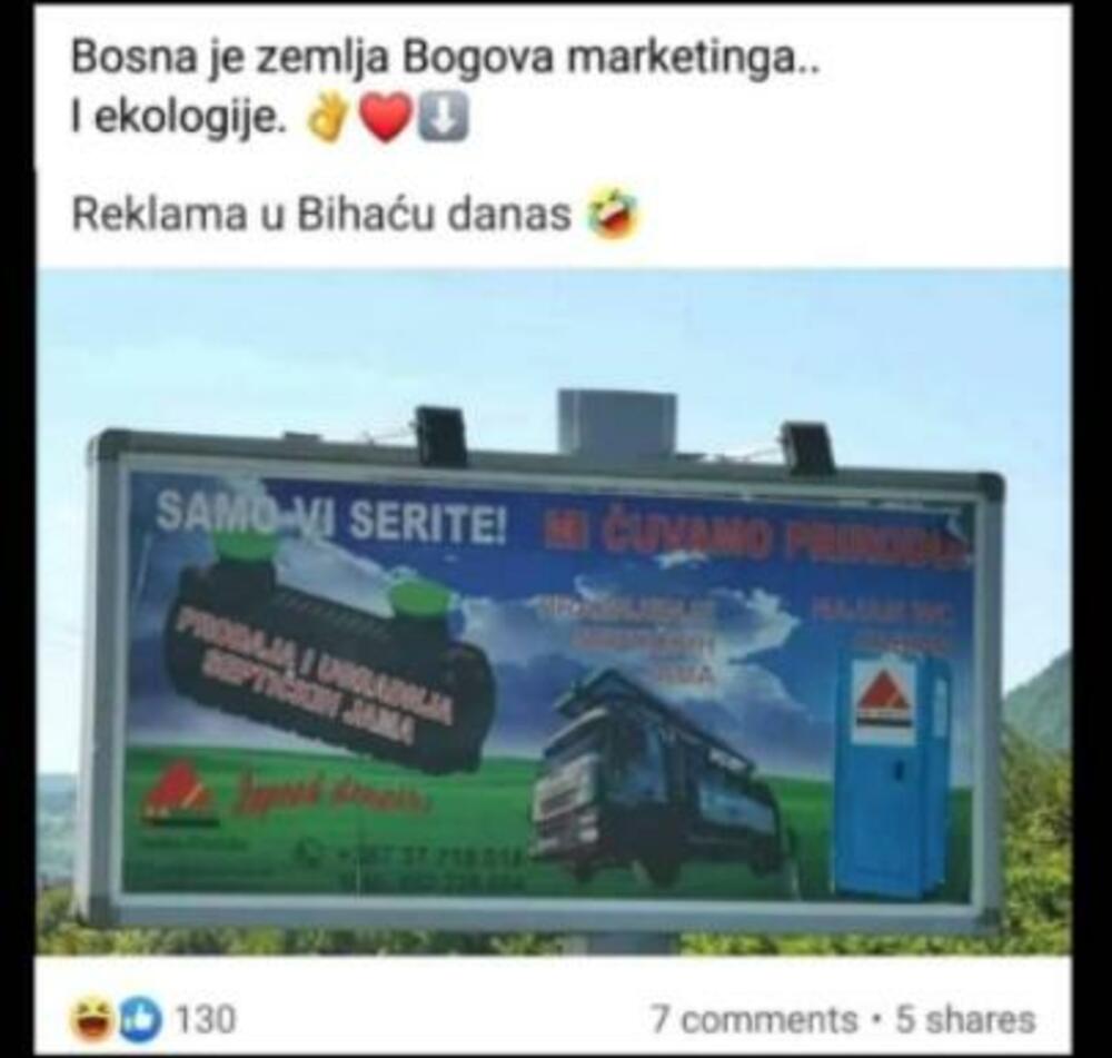 Reklama u Bihaću