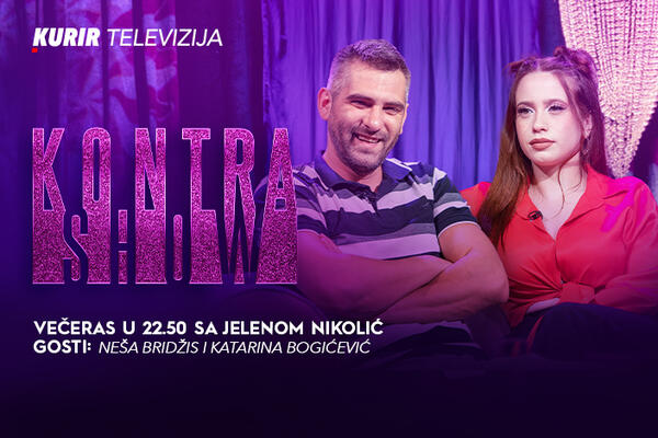 EPIZODA KOJA OBEĆAVA! Ne propustite Kontra šou sa Katarinom Bogićević i Nešom Bridžisom