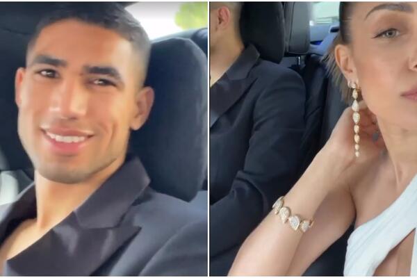 ZVEZDA PSŽ-A I 12 GODINA STARIJA GLUMICA SE RAZGOLITILI: Ona u haljini koja okriva SVE, a on... Šta je ovo? (FOTO)