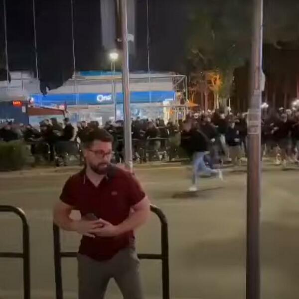 ŠOKANTNI DETALJI "GRAĐANSKOG RATA" U TIRANI: Uhapšeno 60 navijača Rome i Fejenorda, Albanac u teškom stanju! VIDEO