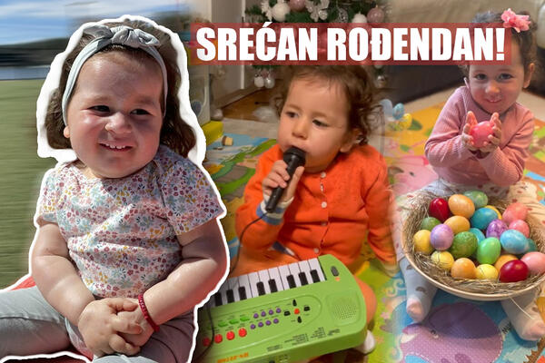 SREĆAN ROĐENDAN, HEROINO! Sofija (3) je ujedinila Srbiju, a sad je već VELIKA DEVOJKA! (VIDEO)