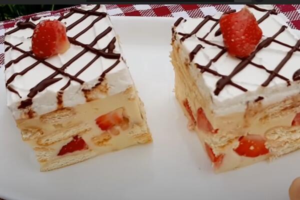 MILSIĆETE DA SANJATE! Recept za najukusniji KOLAČ do sad, i to sa JAGODAMA (RECEPT)