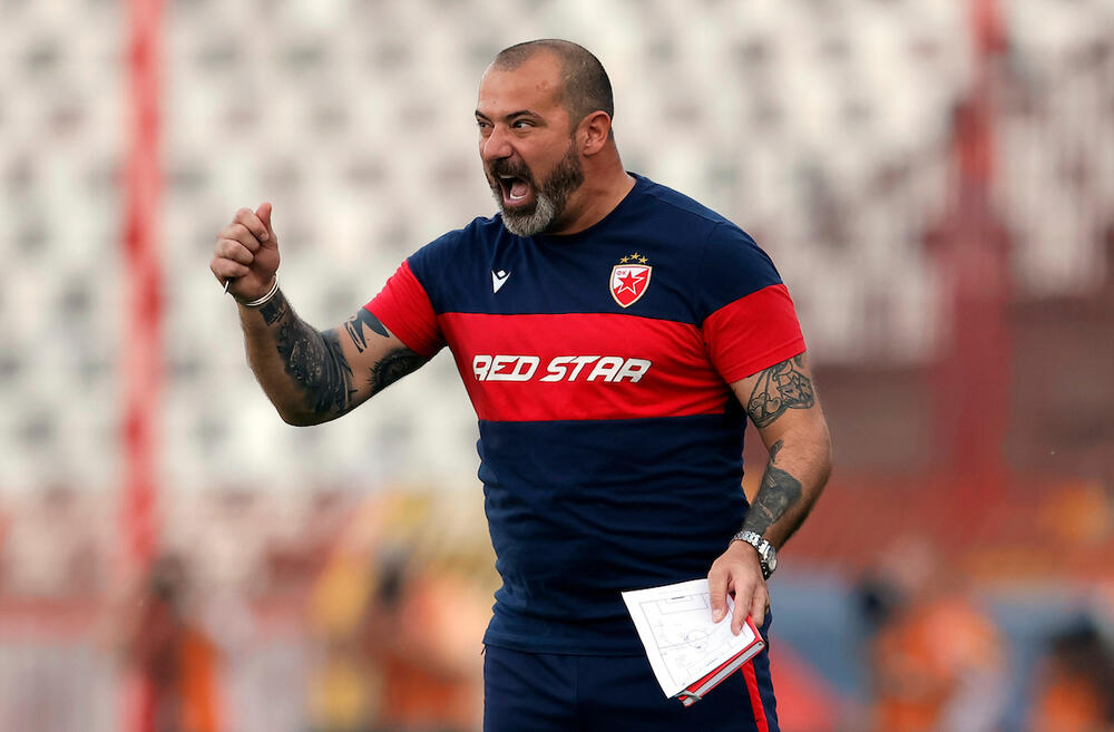 Dejan Stanković kao trener Crvene zvezde