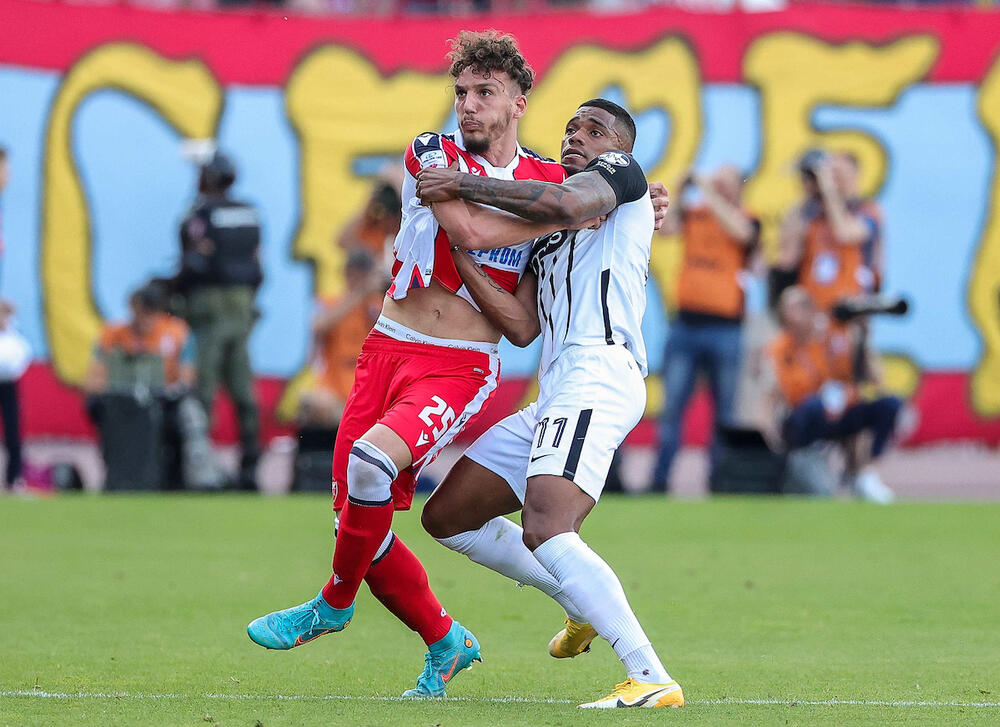 168. večiti derbi, Strahinja Eraković, Rikardo Gomeš