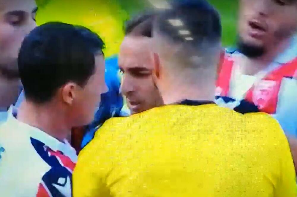 FRKA NA TERENU! Marković najborbeniji: Da li je dobio po nosu od Borjana? CRVENI ILI NE? (VIDEO)