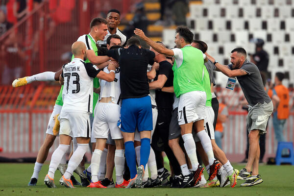 PARTIZAN PRELPLAVIO TV EKRANE: Cela Srbija može da gleda crno-bele protiv SNAŽNOG RIVALA!