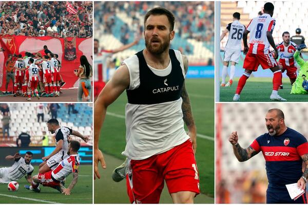 ZVEZDA ODBRANILA DUPLU KRUNU: Katai je GAZDA derbija, crveno-beli uzeli i Kup i uništili sezonu Partizana! (VIDEO)