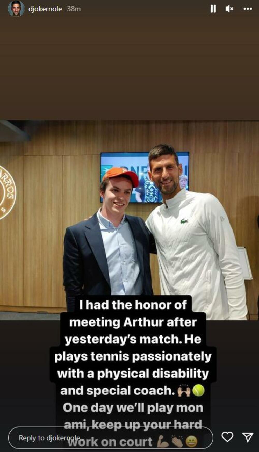 Novak Đoković, Artur Delaj