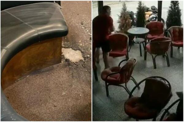 OVO JE TAČNO MESTO NA KOME JE EKSPLODIRALA BOMBA U INĐIJI! Pojavila se fotografija pukotine u objektu (FOTO)