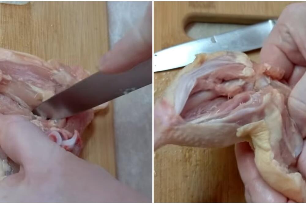 EVO KAKO DA ZA ČAS OČISTITE PILEĆE BATAKE! Trik koji će vam olakšati ŽIVOT, kakva sjajna IDEJA (VIDEO)