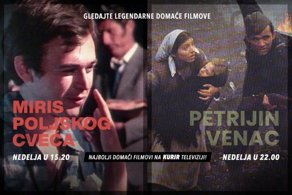 FILMOVI SRĐANA KARANOVIĆA NA KURIR TELEVIZIJI: Danas gledajte “Miris poljskog cveća” i “Petrijin venac”