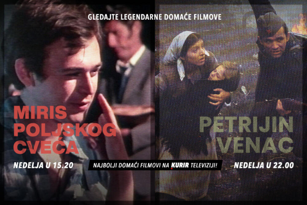 FILMOVI SRĐANA KARANOVIĆA NA KURIR TELEVIZIJI: Danas gledajte “Miris poljskog cveća” i “Petrijin venac”