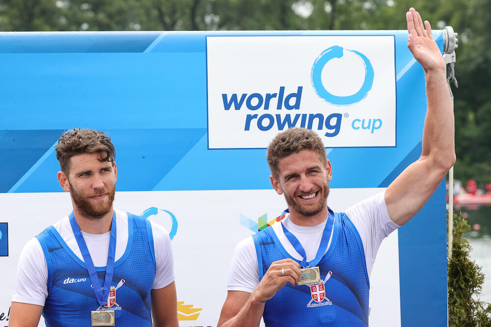 SRPSKI VESLAČI ISKORISTILI DOMAĆI TEREN: Dvojac bez kormilara osvojio bronzu!
