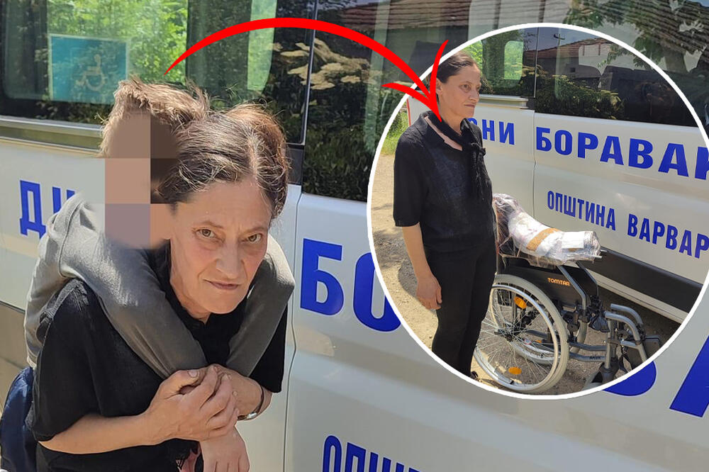 SRBIJA JE NAPRAVILA VELIKI KORAK, ALI HAJMO DALJE: Majka koja je nosila sina na leđima dobila kolica (FOTO)