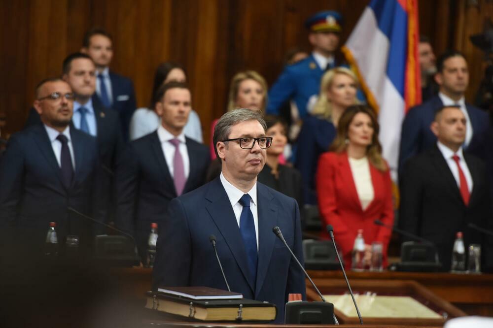 Vučić položio zakletvu u Skupštini Srbije i započeo drugi mandat