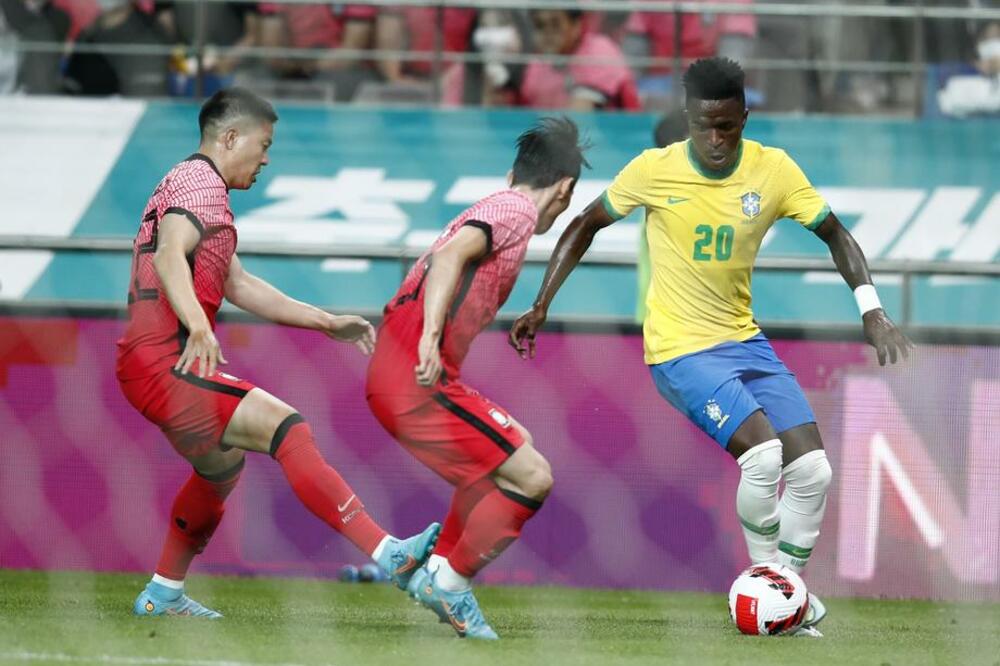 SRBIJA VIDELA BRAZIL U PUNOM SVETLU: Petardirali su Koreju i poslali poruku da sa njima u Kataru nema šale!