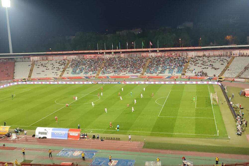 GDE STE SADA, NAVIJAČI? Sablasno prazna "Marakana" ŠOKIRALA, Podrška za nacionalni tim MORA biti veća!