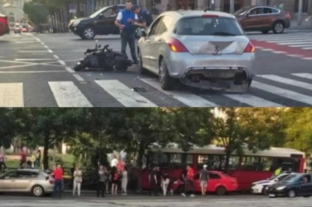 AUTOBUS ZAMALO DA IH POKOSI, DEVOJČICE ZA DLAKU IZBEGLE SMRT: Očevidac drame u Nemanjinoj otkrio NOVE DETALJE!