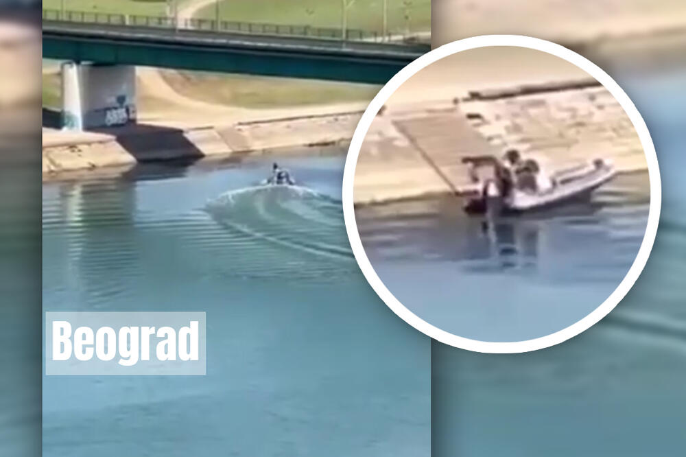 POKUŠAJ SAMOUBISTVA SA BRANKOVOG MOSTA! Žena skočila u reku, turista SNIMIO prizor (VIDEO)