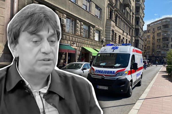 ESPRESO SAZNAJE! Čovek koji je preminuo u restoranu brze hrane u Vlajkovićevoj ulici je novinar Predrag Jeremić