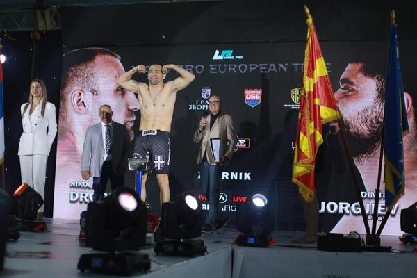 ARENA FIGHT NIGHTS 5 - BATTLE FOR BELT: Održano merenje boraca, sevaće MUNJE u Zvorniku!