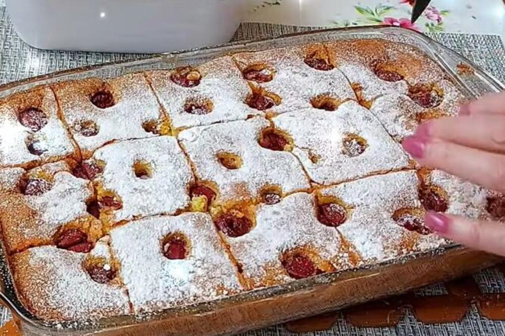 BAKA OTKRILA TAJNI SASTOJAK ZA KOLAČ SA TREŠNJAMA: Bez TOGA ga više NEĆETE SPREMATI, stara POSLASTICA (RECEPT)