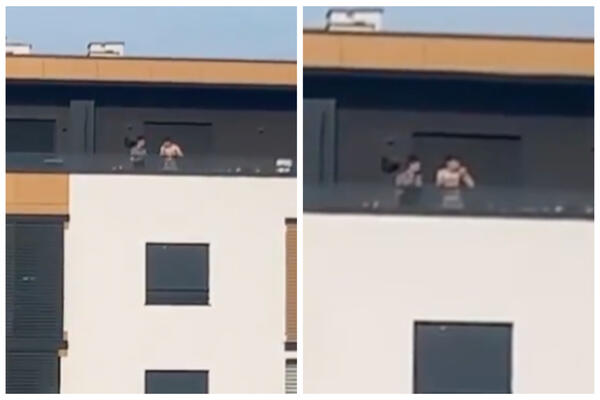 NAJTUŽNIJA SLIKA DANAŠNJE OMLADINE U SRBIJI: Flašama PUNIM TEČNOSTI gađali saobraćaj sa terase na NBG (VIDEO)